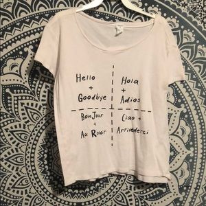 Forever21 Hello Goodbye Lounge Wear